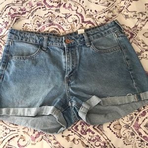 High waisted jeans from H&M